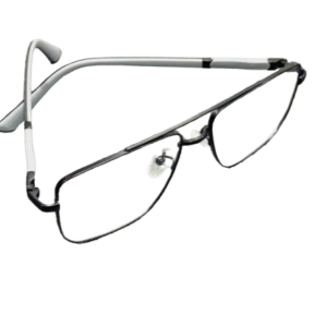 Metal computer anti blue light glasses frame men women square eyeglasses optical fashion frames blue light blocking glassesses